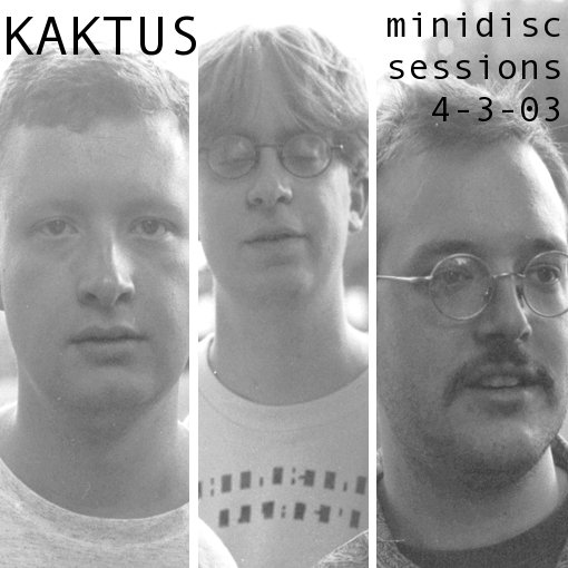 minidisc sessions: 4-3-03