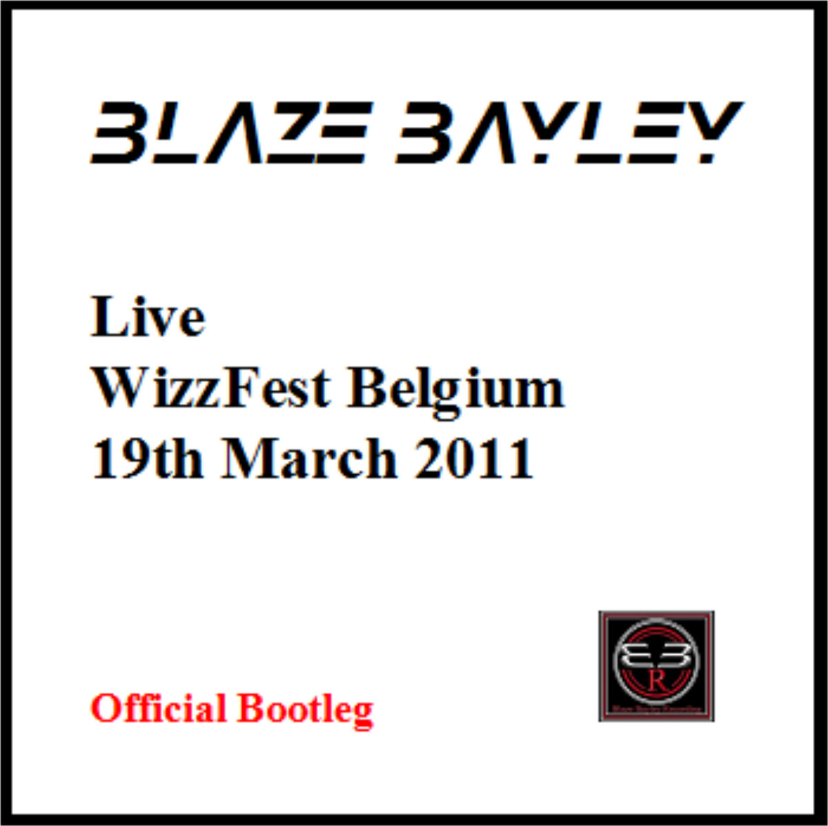 Blaze Bayley Wizzfest 19th March 2011