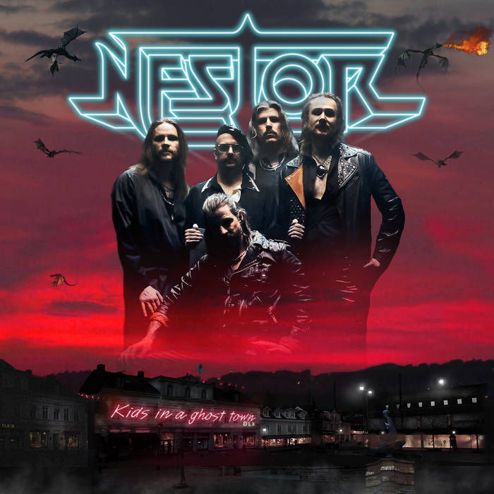 Kids in a ghost town