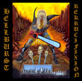 Hellburst//Rekrucifixiön Split-EP