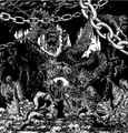 CRYPTIC BROOD / NIGHT HAG - "Swollen With Rancid Phlegm" Split