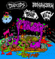 Vomitando Barulho Extremo - 4 Way Split (only brutal noise tracks)
