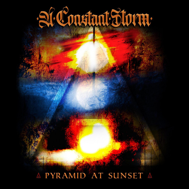 Pyramid At Sunset