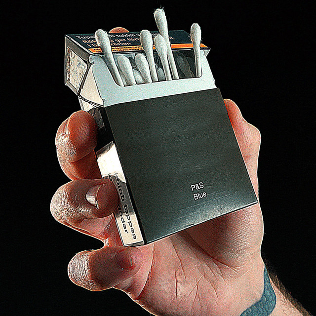 Cigarette Pack Full of Q-Tips
