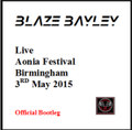 Blaze Bayley Aonia Festival Roadhouse Birmingham 3rd May 2015