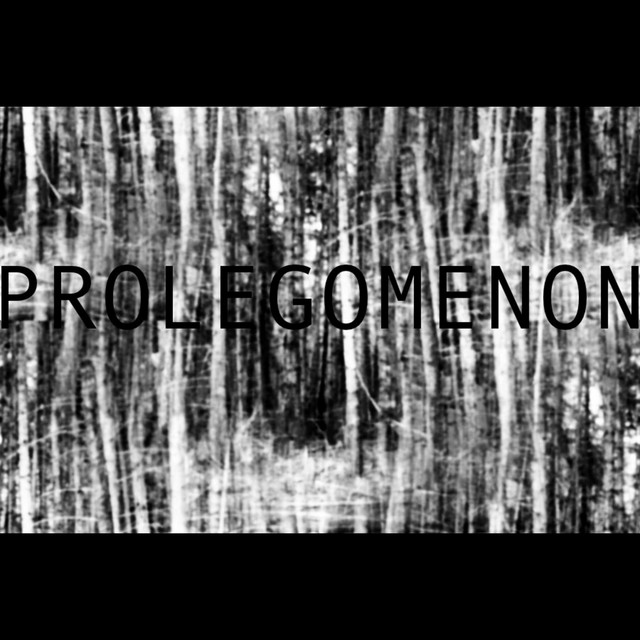 prolegomenon