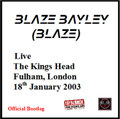 Blaze Bayley Kings Head Fulham 18/01/03
