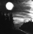 Der alte Thron, siechend im Schatten